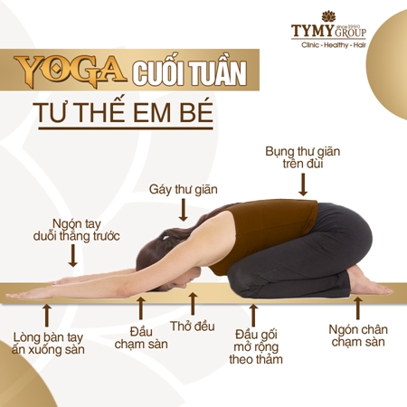 Tư thế yoga cuối tuần