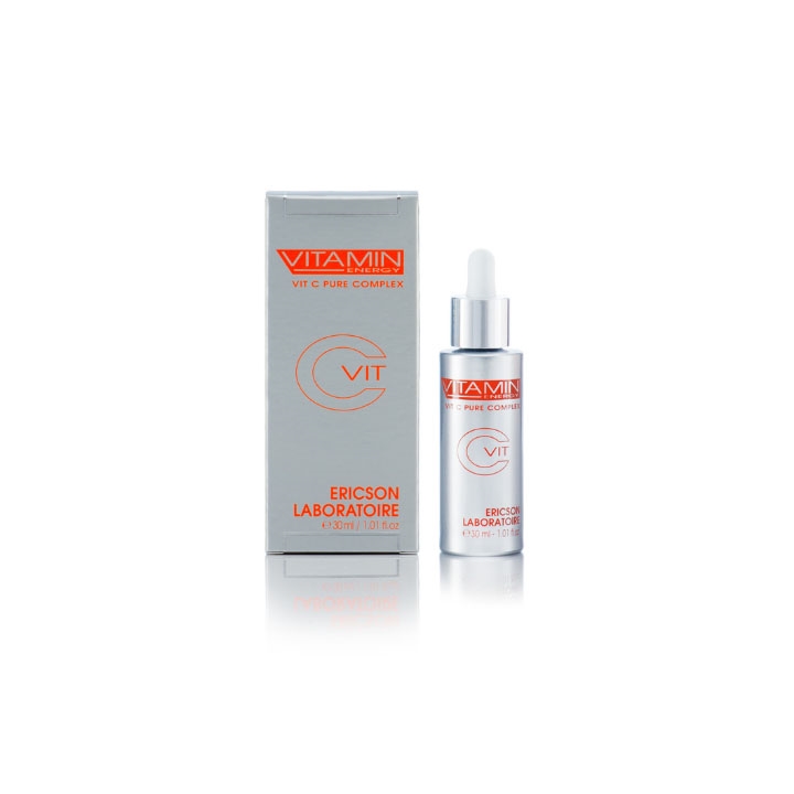 Serum Vitamin C 20% Dưỡng Sáng, Ngừa Lão Hoá Ericson Vitamin Energy Vit C Pure Complex 30ml