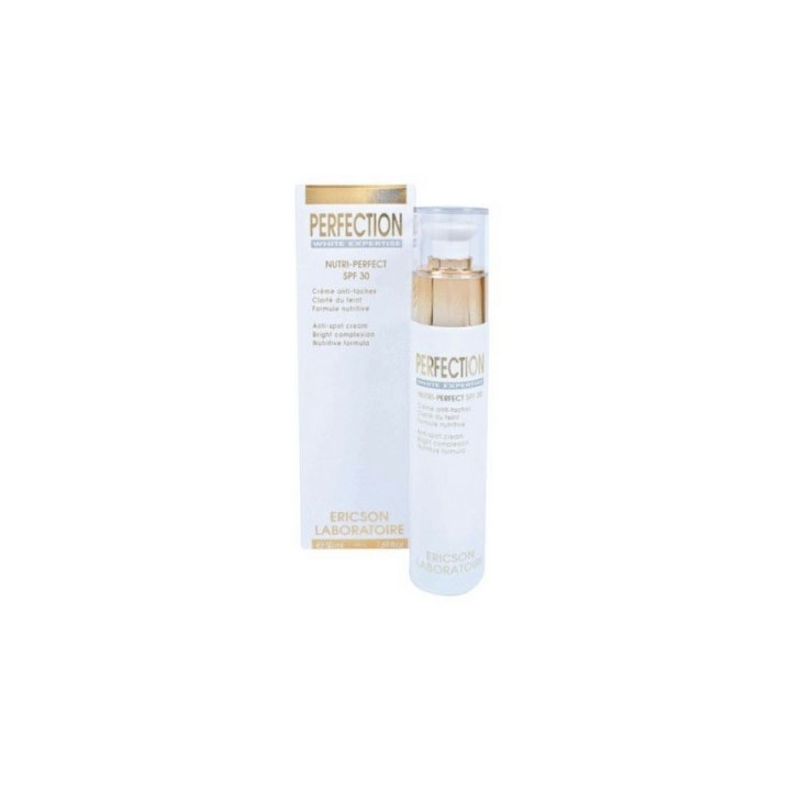 Kem trị nám, ức chế tăng sắc tố, nuôi dưỡng, làm sáng và bảo vệ da Ericson Perfection Nutri-Perfect Cream Spf 30 50ml